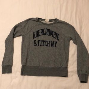 Abercrombie & Fitch N.Y. Gray Pullover